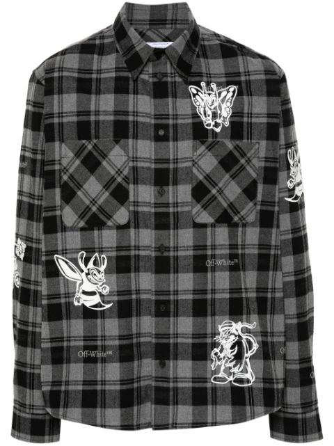 Off-White Character Check shirt Men