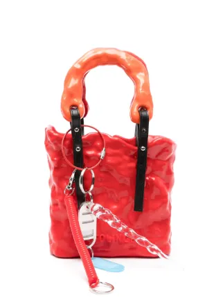 Ottolinger Signature Ceramic Tote Bag | Red | FARFETCH UZ