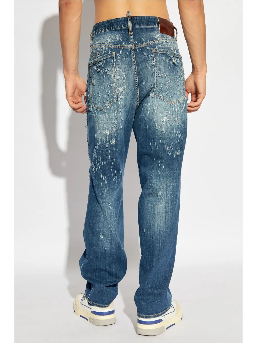 Cheap DSQUARED2 distressed jeans Men