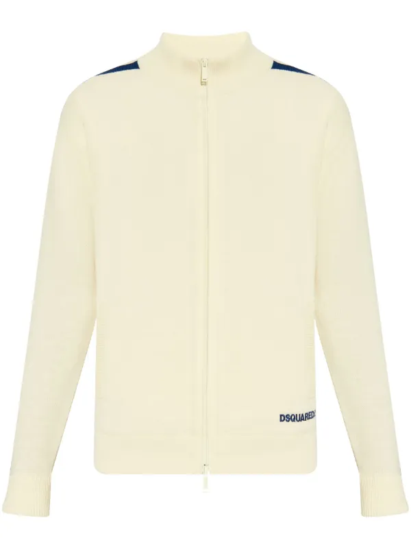 DSQUARED2◆スウェットシャツ DSQUARED2 ジップアップ スウェットシャツ | ニュートラル