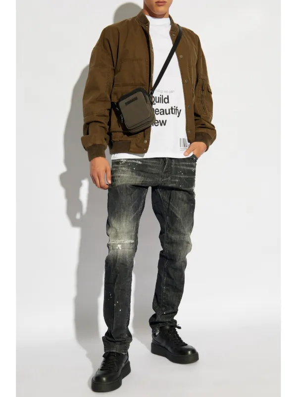 DSQUARED2 Distressed Jeans | Black | FARFETCH