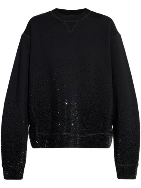 DSQUARED2 rhinestone-embellished sweatshirt