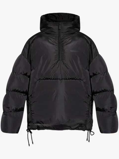 DSQUARED2 logo-embroidered down jacket 