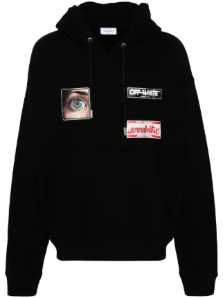 Off white eye hoodie on sale