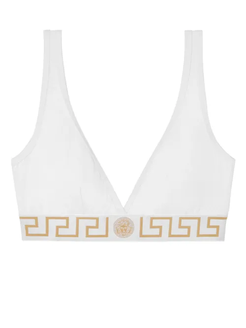 Soutien-gorge à bord Greca - Versace - Modalova