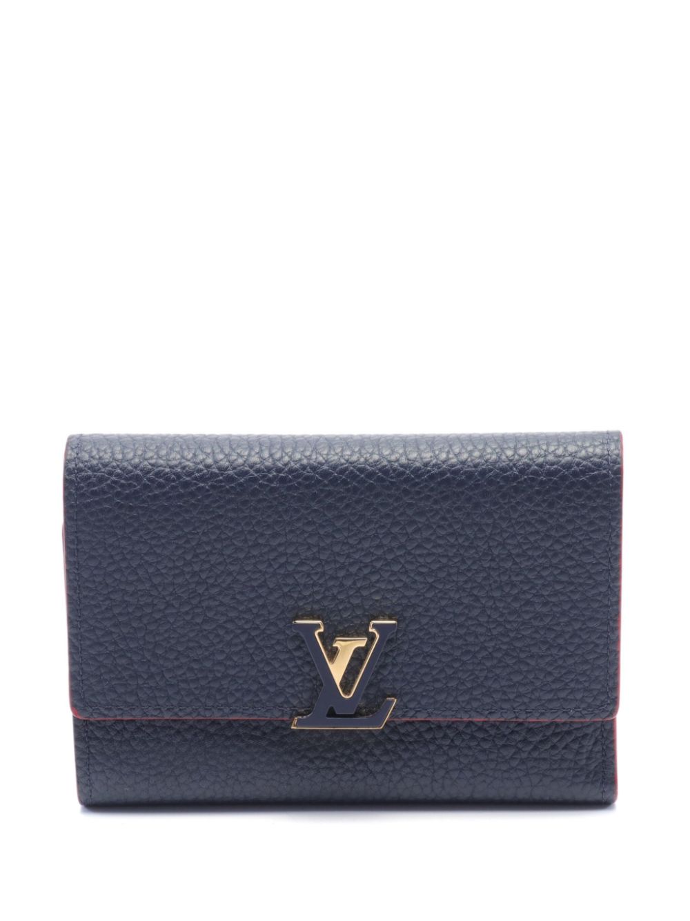 Louis Vuitton Pre-Owned 2020 Capucines compact wallet - Blue