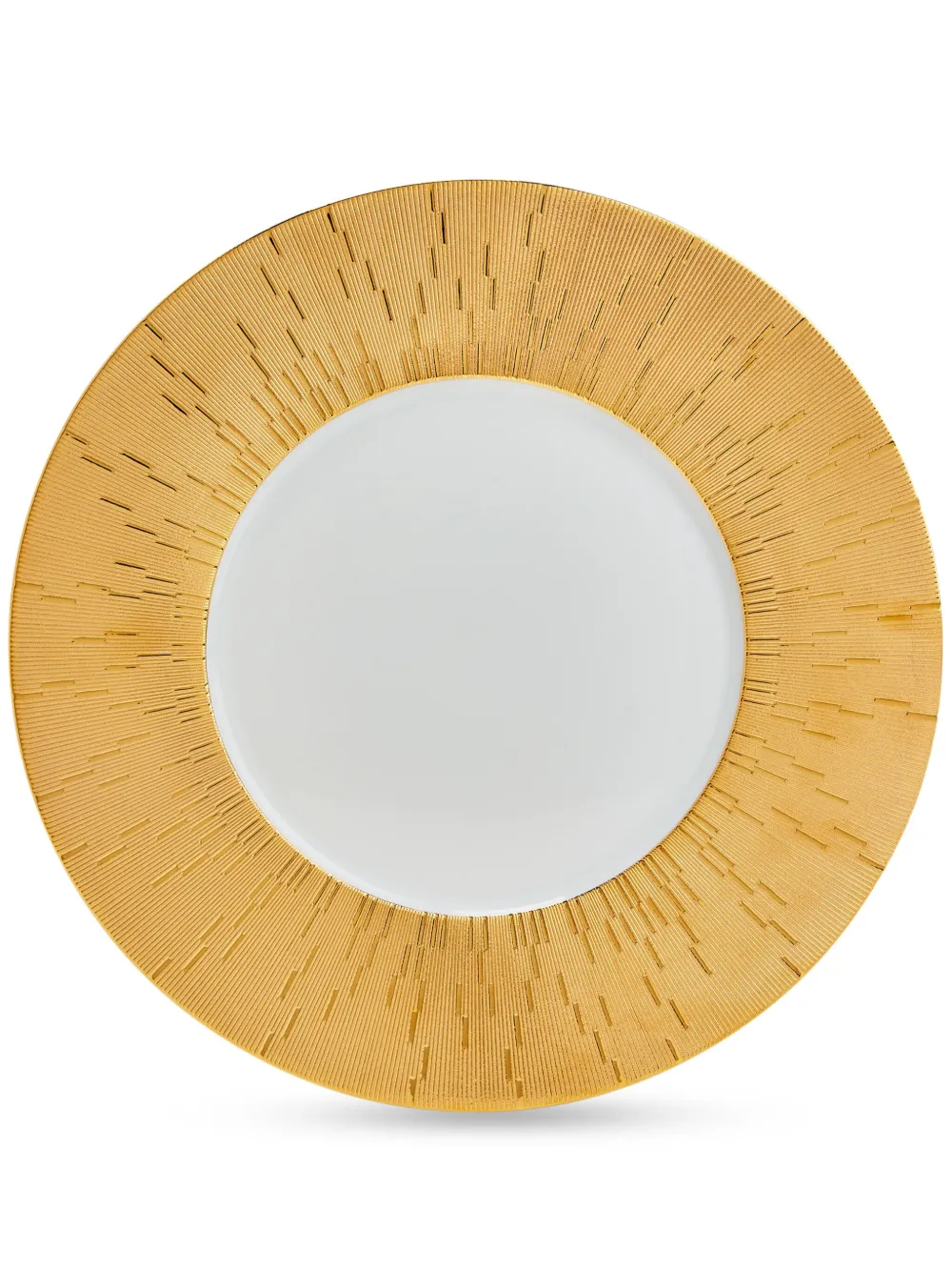 Haviland Infini porcelain underplate | Gold | Image 1