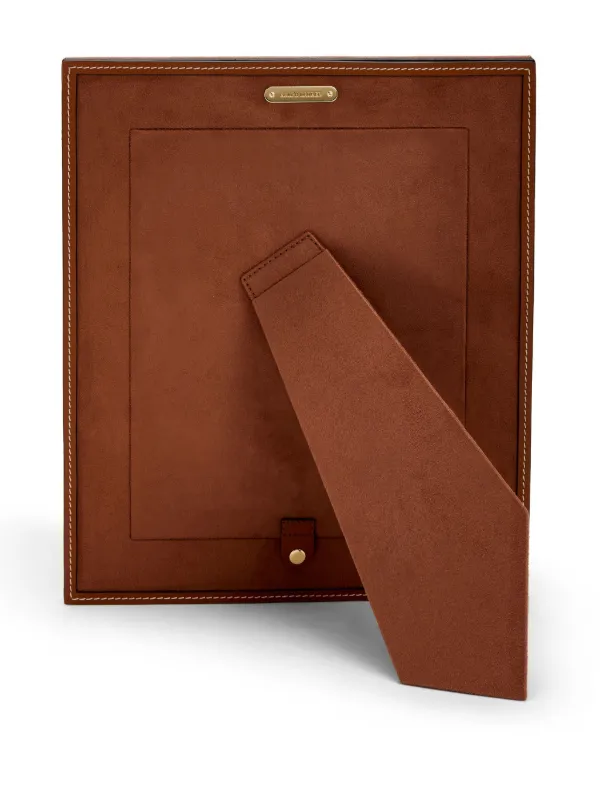 Ralph Lauren Home Brennan レザーフォトフレーム 5cm x 7cm