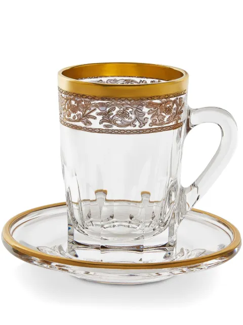Mario Cioni & C set de té con cristales