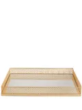 VILLARI mirrored metal tray - Gold