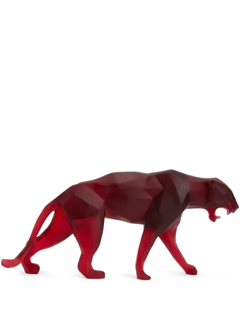 Daum Small Wild Panther figurine