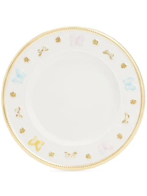 VILLARI plato de pan y mantequilla Butterfly
