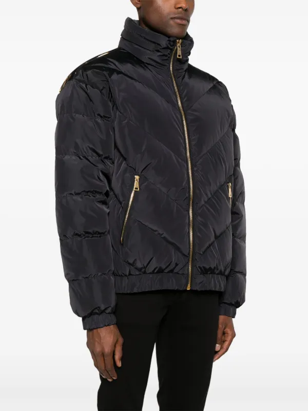 Versace Jeans Couture ロゴ ジャケット | ブラック | FARFETCH JP