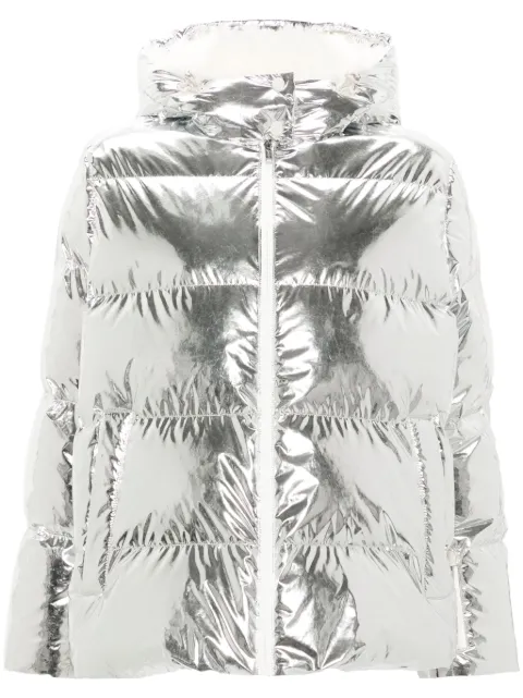 Yves Salomon hooded puffer jacket