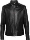 BOSS leather jacket - Black