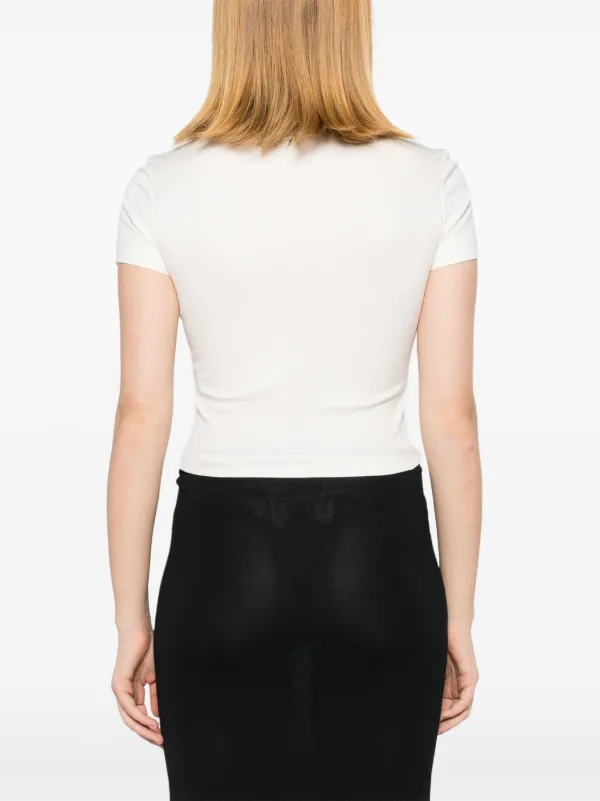 【関税込み】Mugler ホワイト Pierced ベビーTシャツ white pierced baby t-shirt | MUGLER Official Website – Mugler