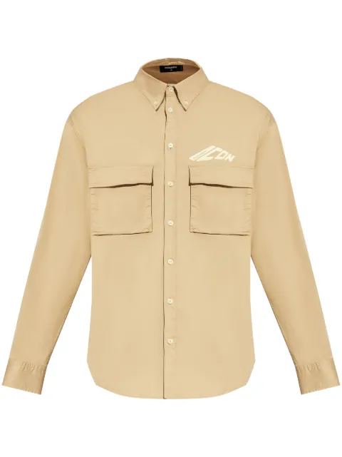 DSQUARED2 Iconic cotton shirt