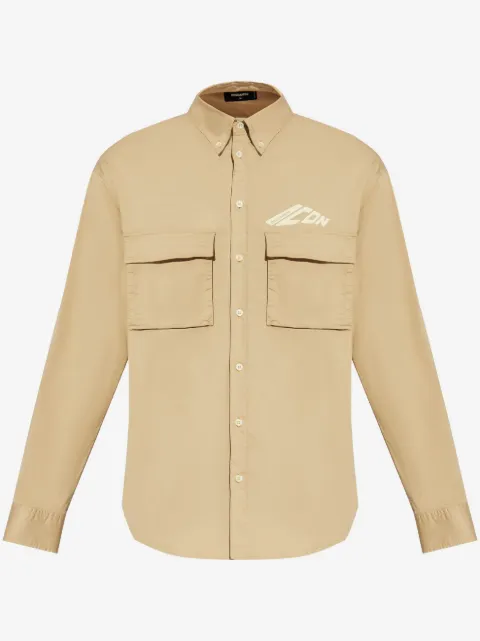 DSQUARED2 Iconic cotton shirt