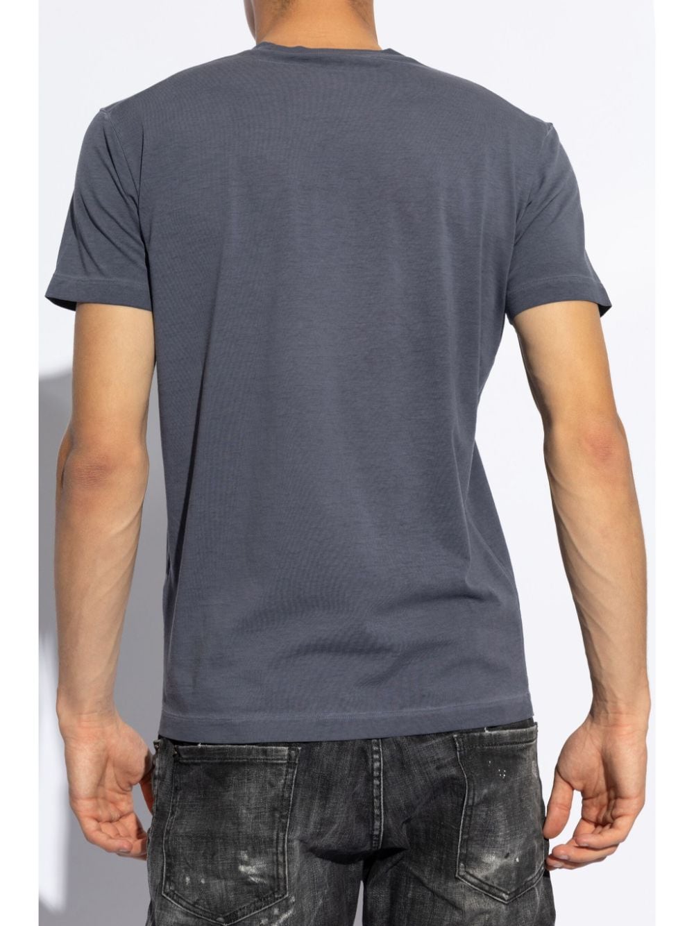 Shop Dsquared2 Brotherhood T-shirt In Blau