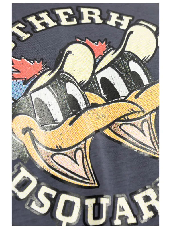 DSQUARED2 Brotherhood Tシャツ | ブルー | FARFETCH JP