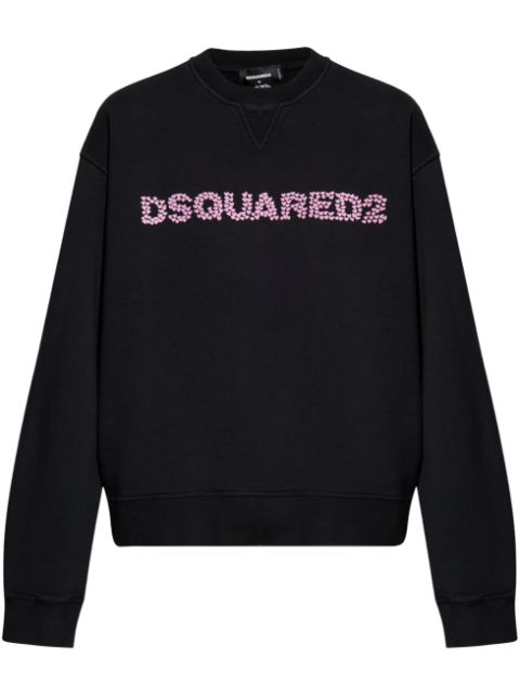 DSQUARED2 logo-embroidered sweatshirt