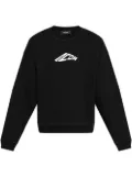 DSQUARED2 Graphic-stamp sweatshirt - Black