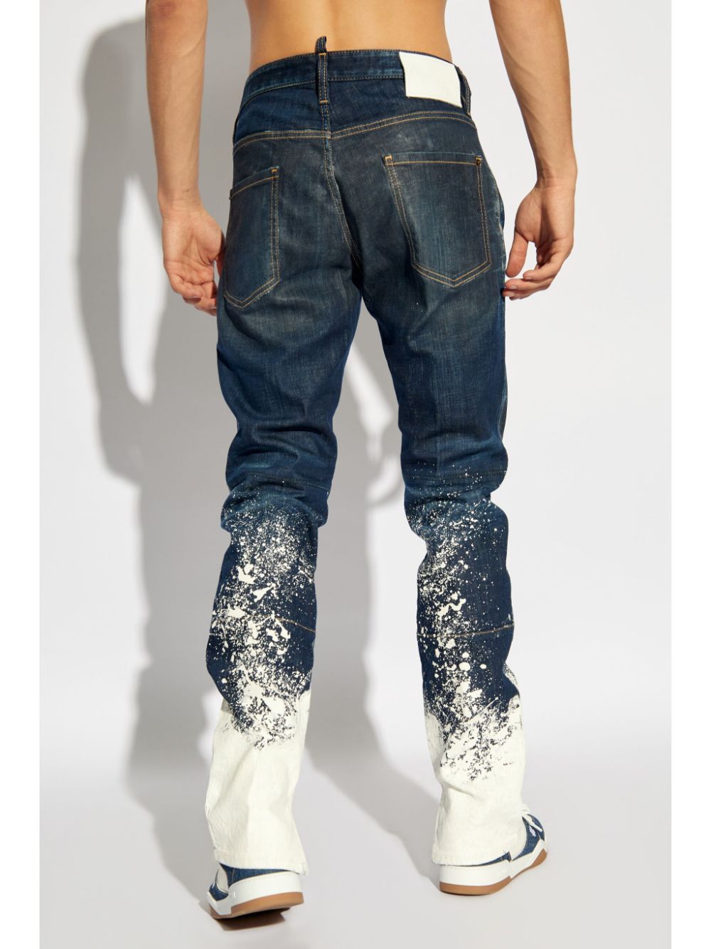 DSQUARED2 paint-splatter jeans Men