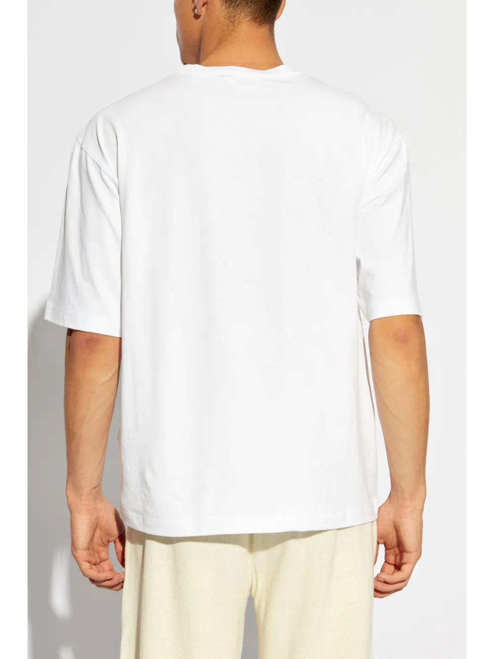 DSQUARED2 T-shirt met logopatch Wit