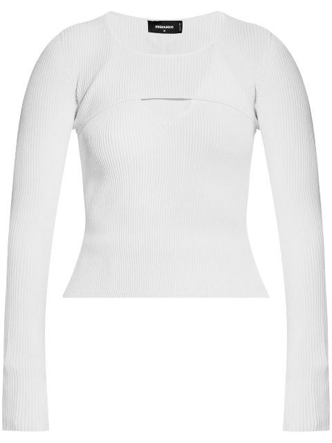 DSQUARED2 ribbed top Women