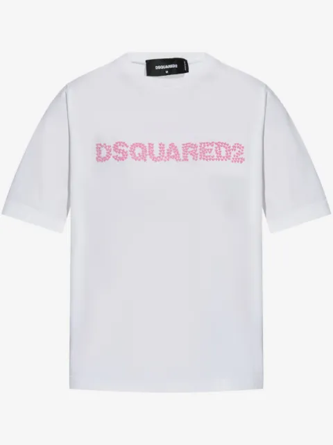 DSQUARED2 playera con logo bordado