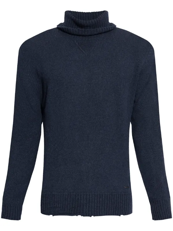 DSQUARED2 Maglione a Collo Alto Blu FARFETCH IT