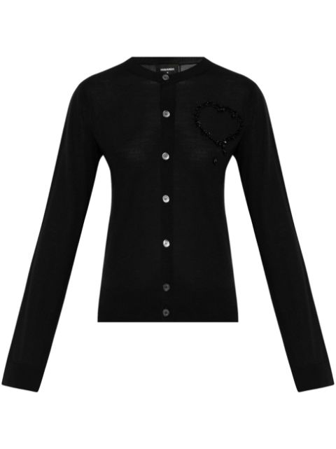 DSQUARED2 wool cardigan Women