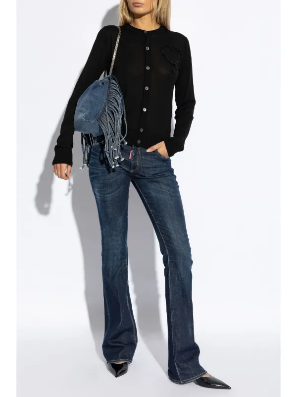 DSQUARED2 カーディガン | ブラック | FARFETCH JP