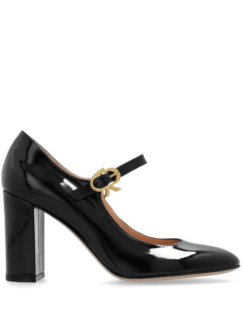 Gianvito Rossi patent finish Mary Janes Women