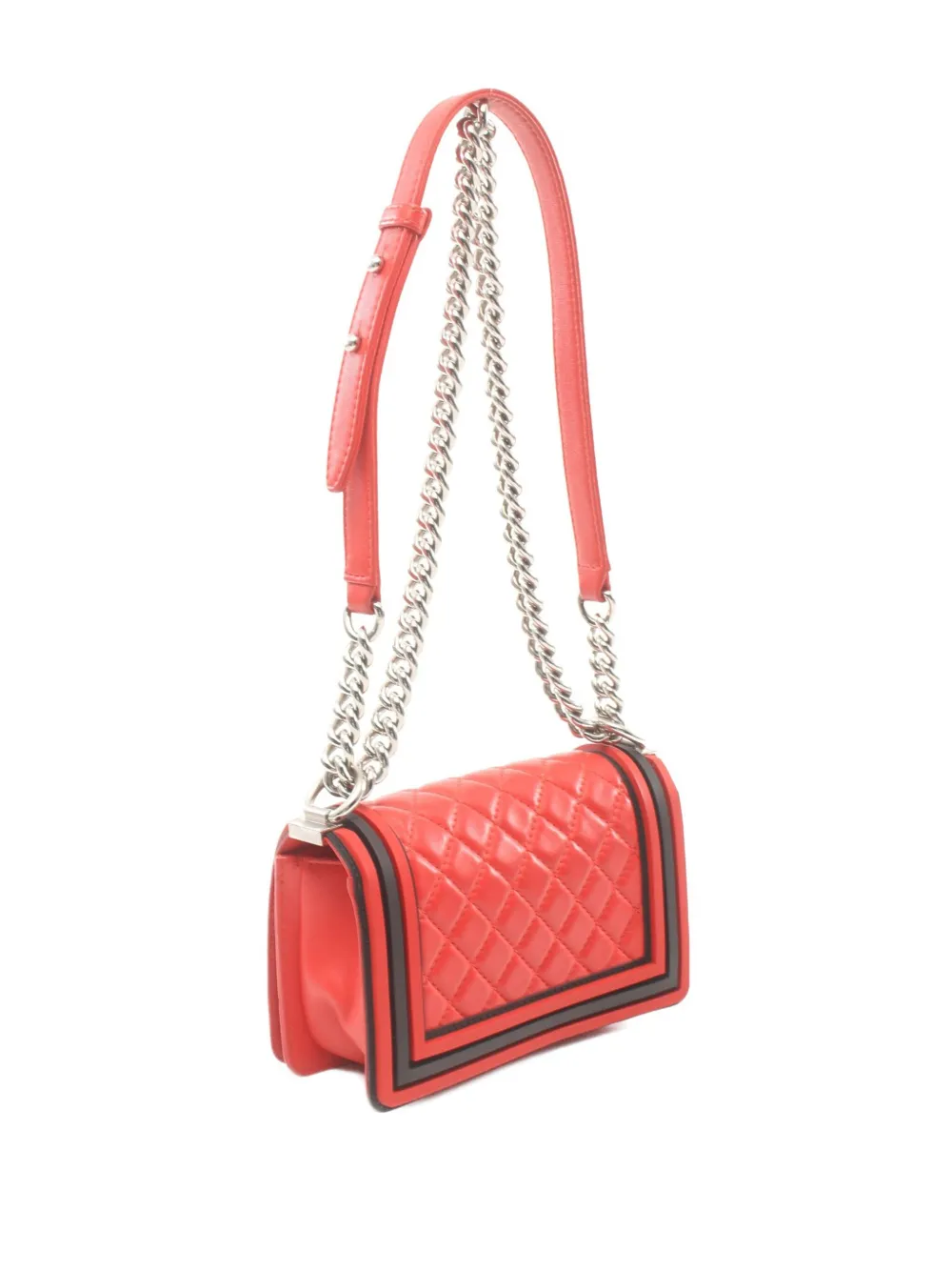 CHANEL Pre-Owned 2016-2017 Boy shoulder bag - Rood