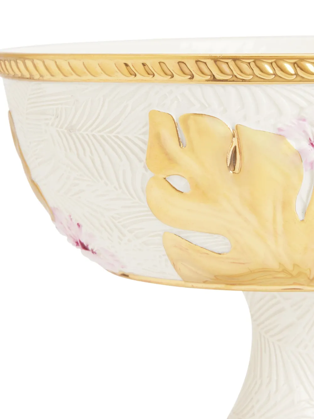 Villari Acapulco Stand Bowl In Weiss
