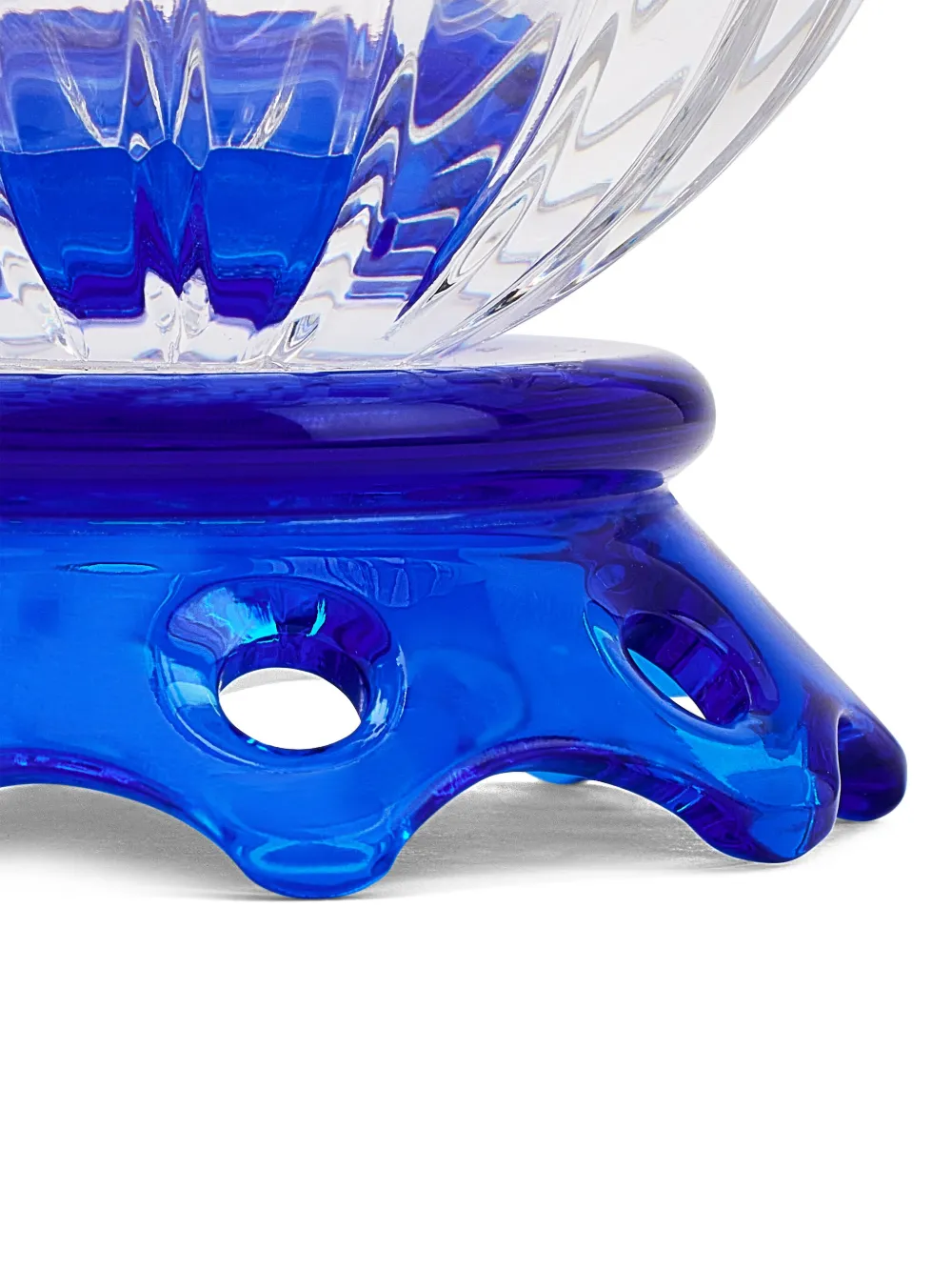 Mario Cioni & C Crown Candle Holder In White