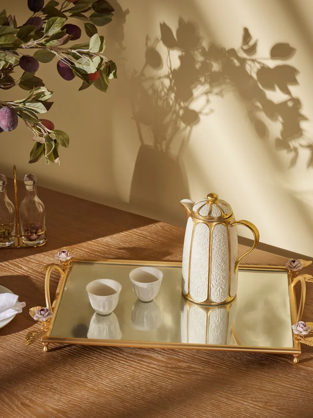 Villari Amour Thermos In Weiss