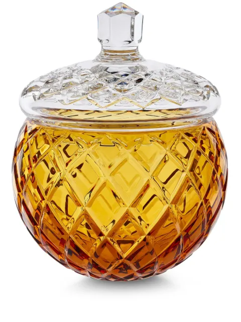 Mario Cioni & C tall crystal vase