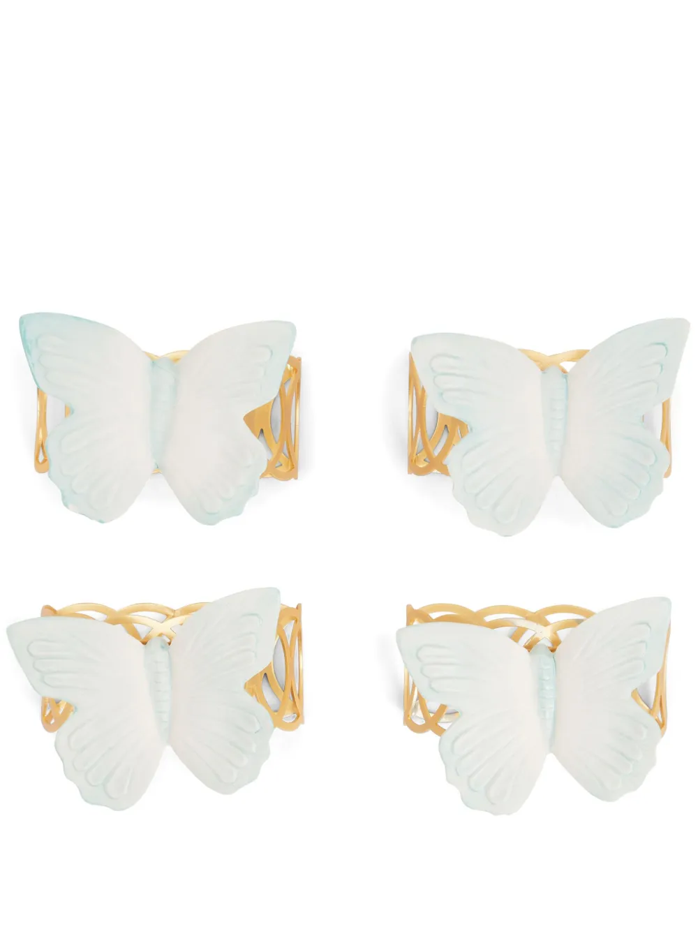 VILLARI anillo para servilleta Butterfly | blanco | Image 1