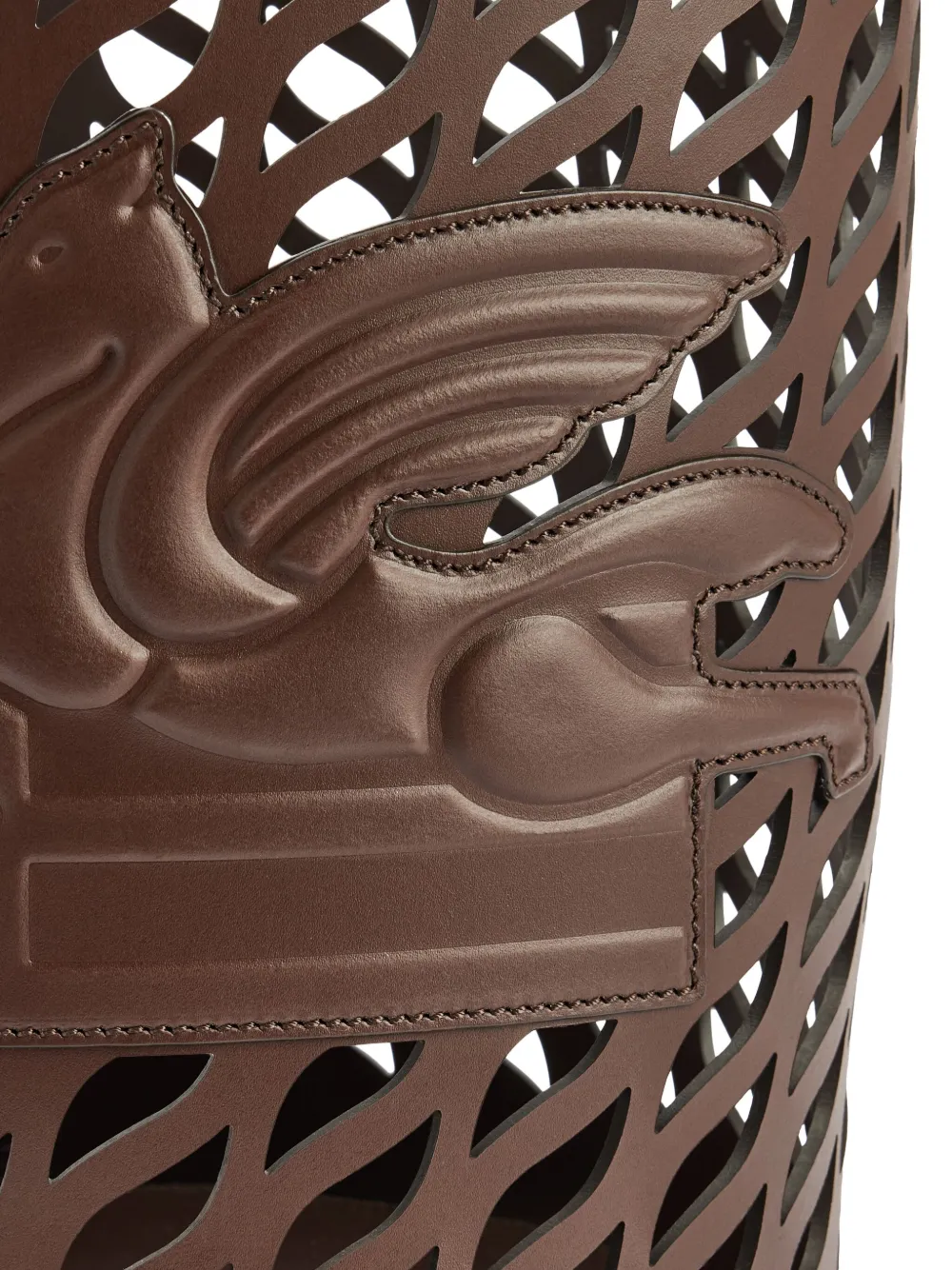 PEGASO 图案皮质花瓶