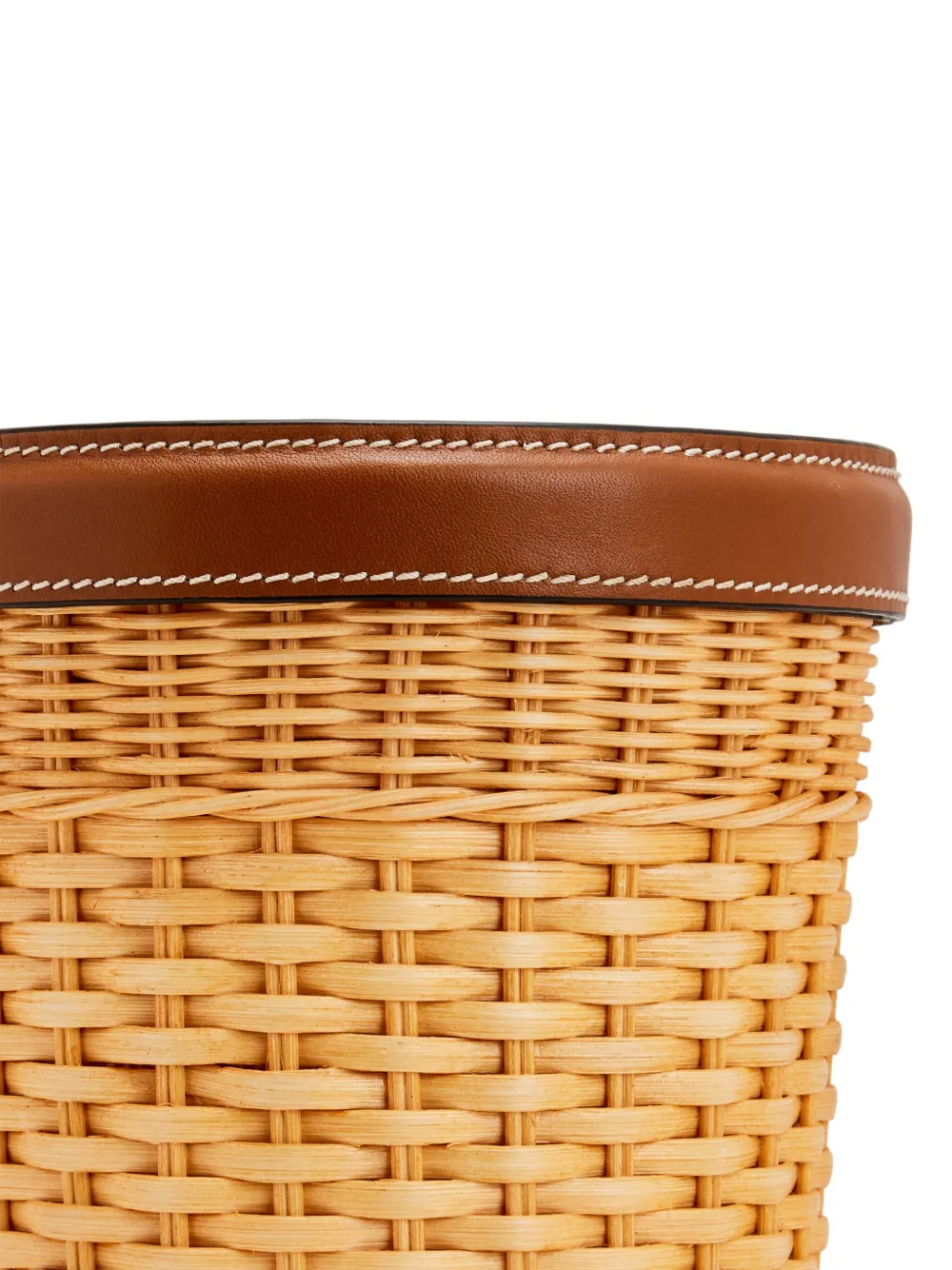 Polo Ralph Lauren Interwoven Raffia Vase In Neutrals