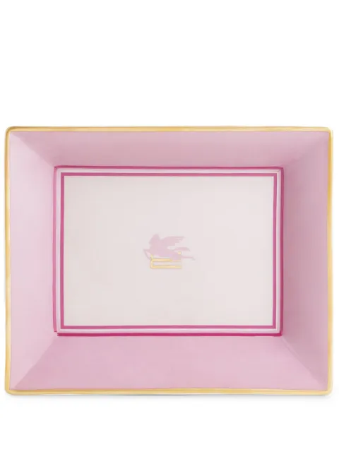ETRO HOME bandeja con motivo Pegaso