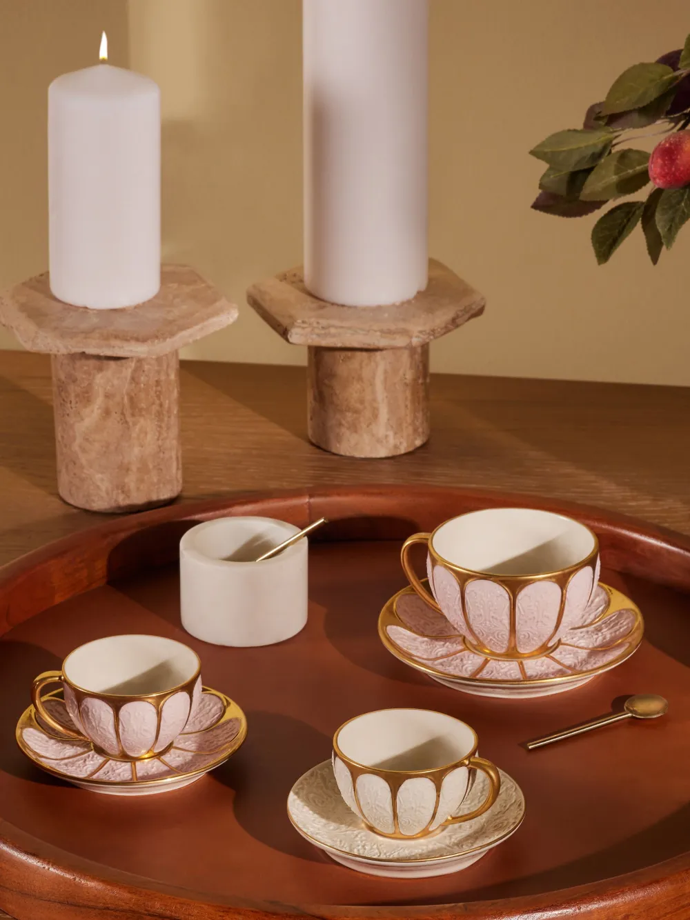 Villari Amour Tea Cup In 粉色