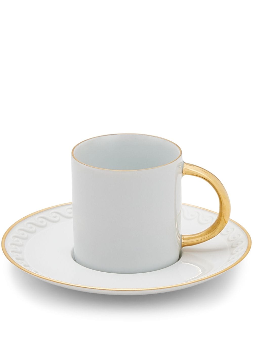 L'Objet Neptune espresso cups and saucer (set of six) - White