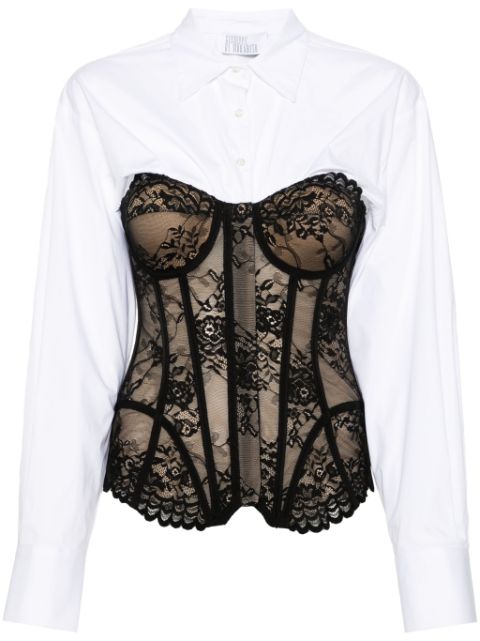 Giuseppe Di Morabito corset-style shirt