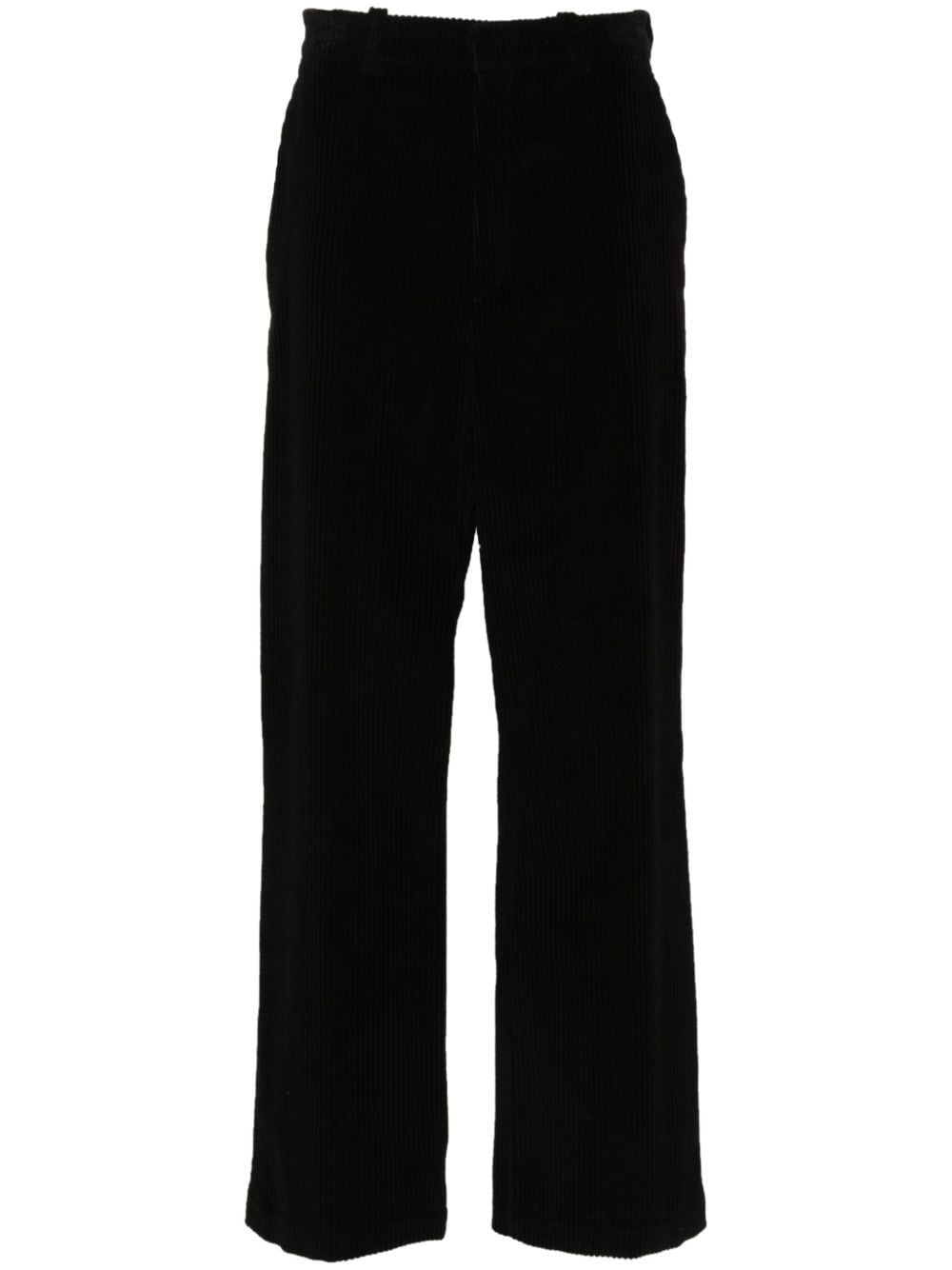 Shop Jil Sander Corduroy Trousers In Black