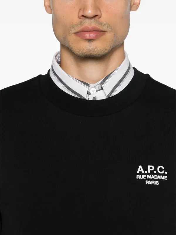 【関税込み】A.P.C. ブラック Standard Rue Madame フーディ A.P.C. Standard Rue Madame Sweatshirt | Black | FARFETCH JO