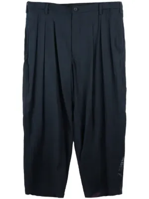 Yohji Yamamoto サルエル カーゴパンツ | ブラック | FARFETCH JP