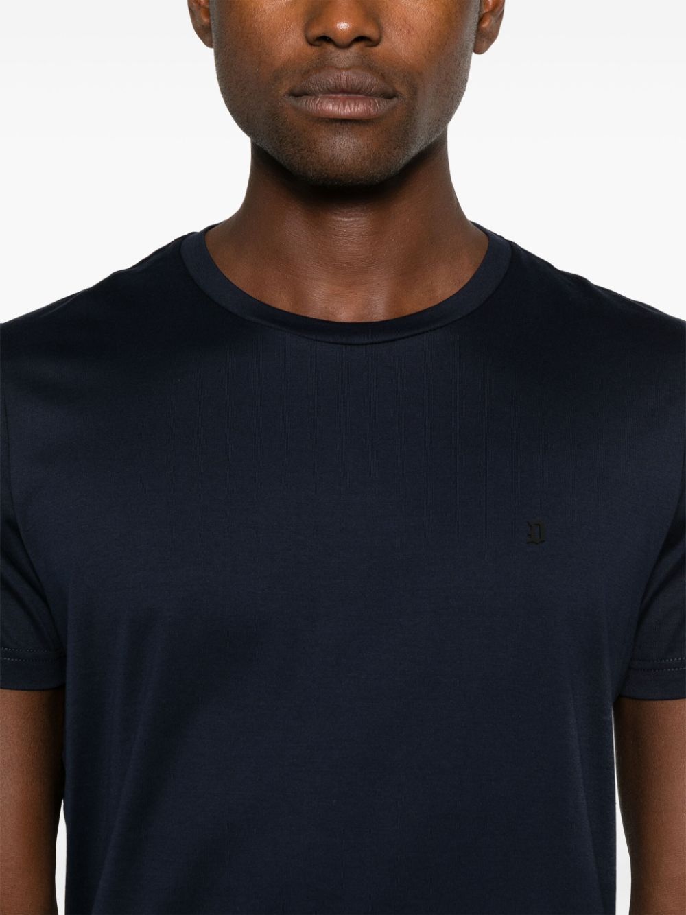 Shop Dondup Jersey T-shirt In Blue